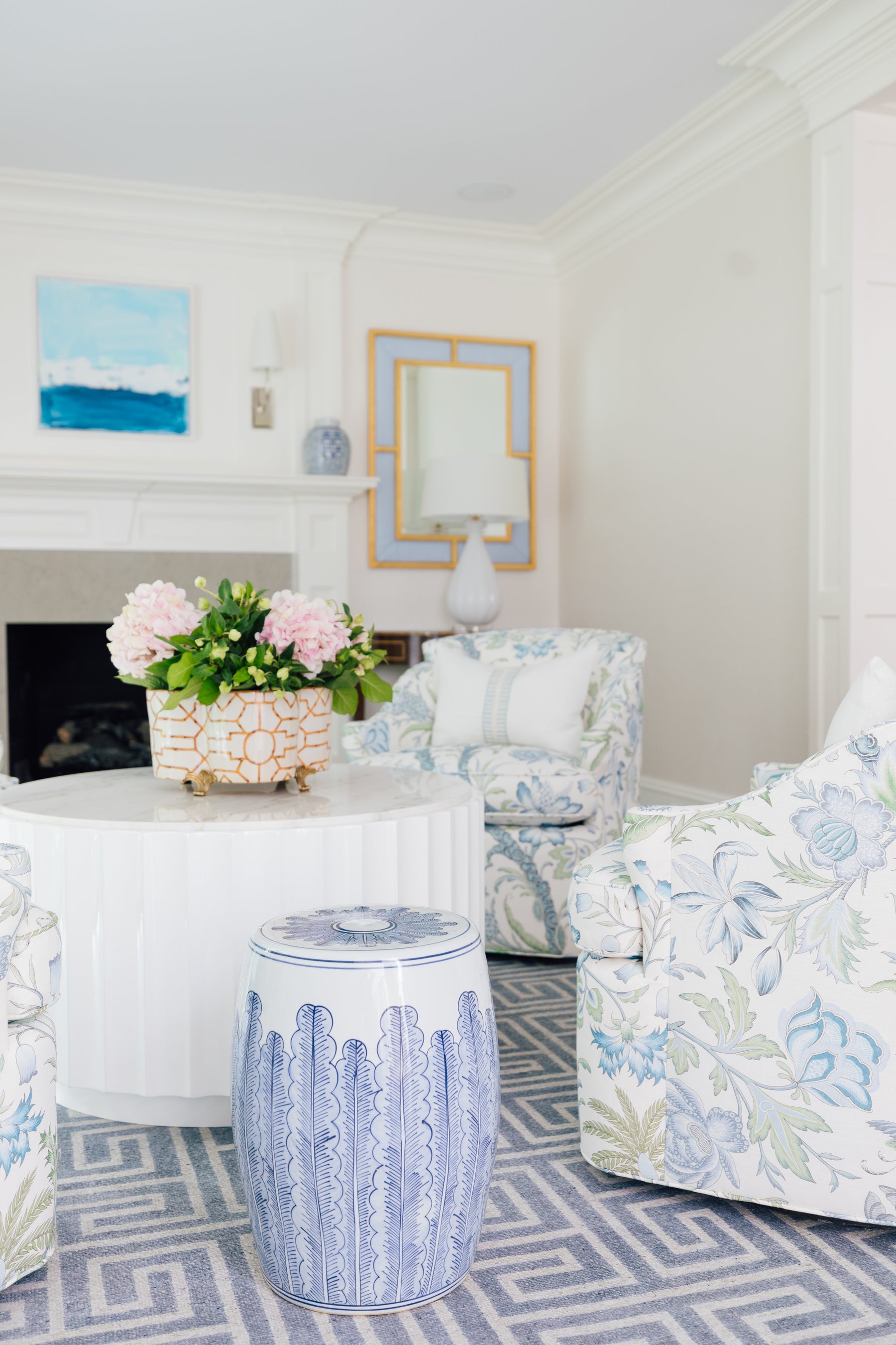 Banana Leaf Garden Stool