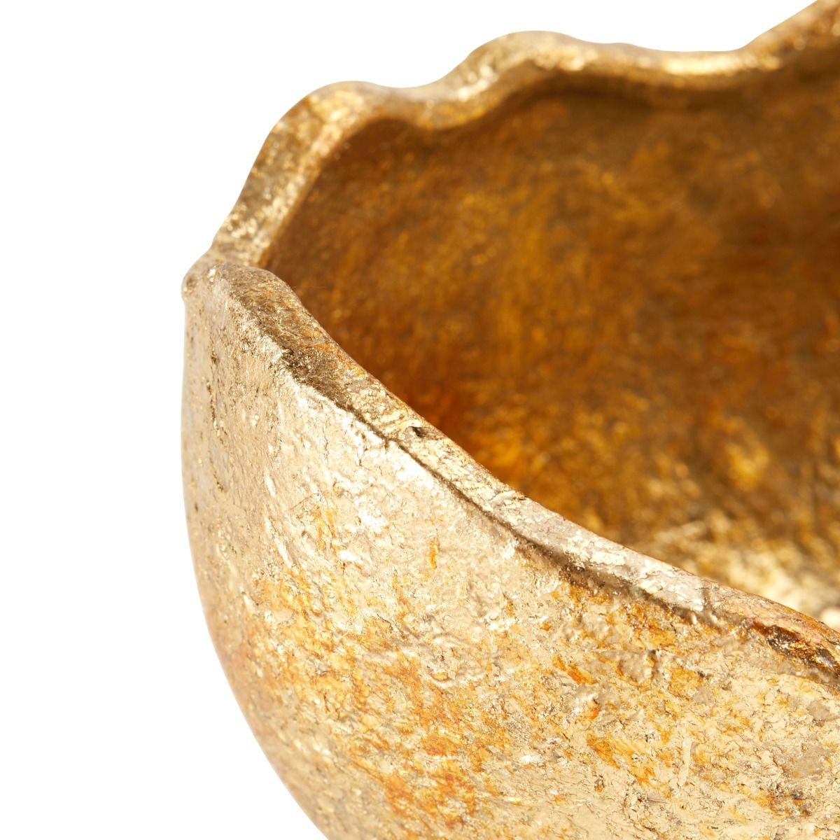 Gold Leaf Belmont Bowl