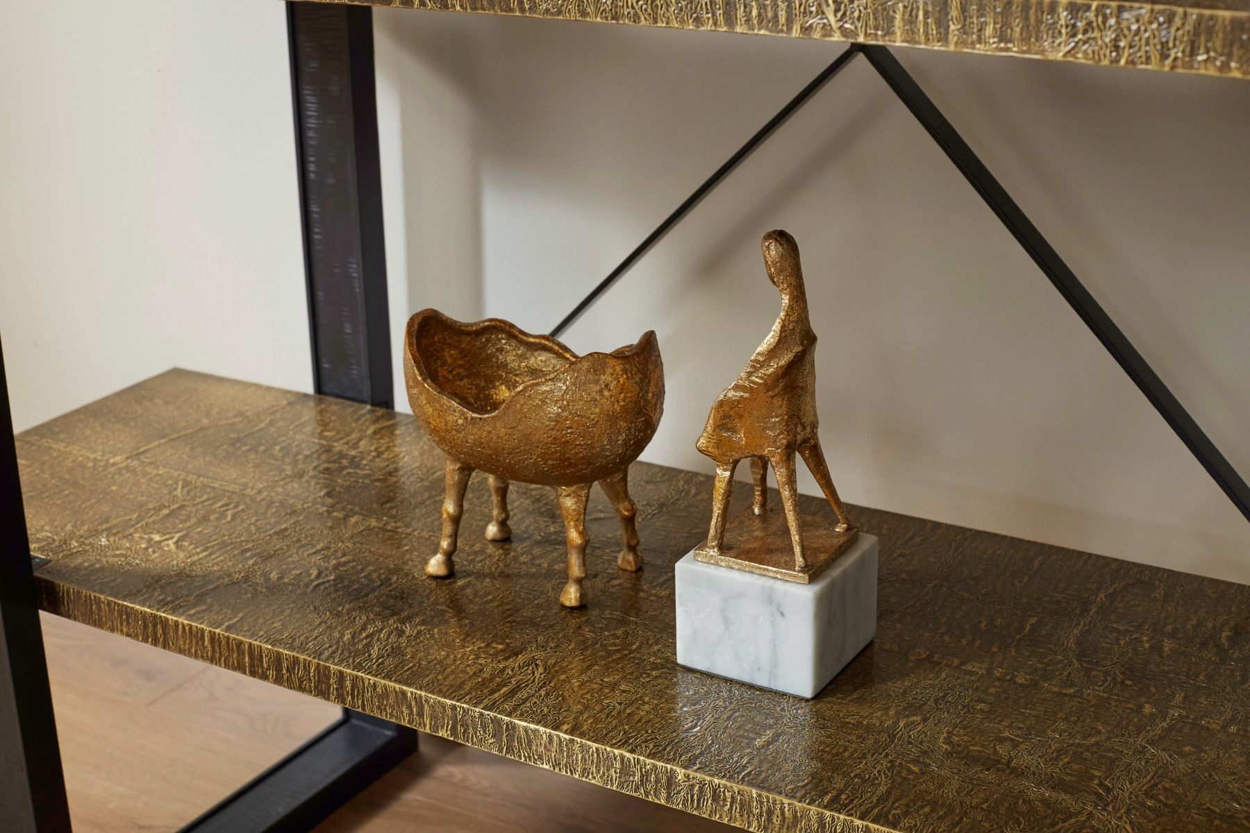 Gold Leaf Belmont Bowl