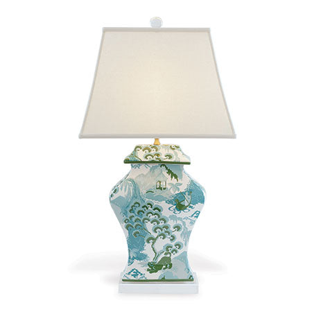 Canton Celadon Lamp