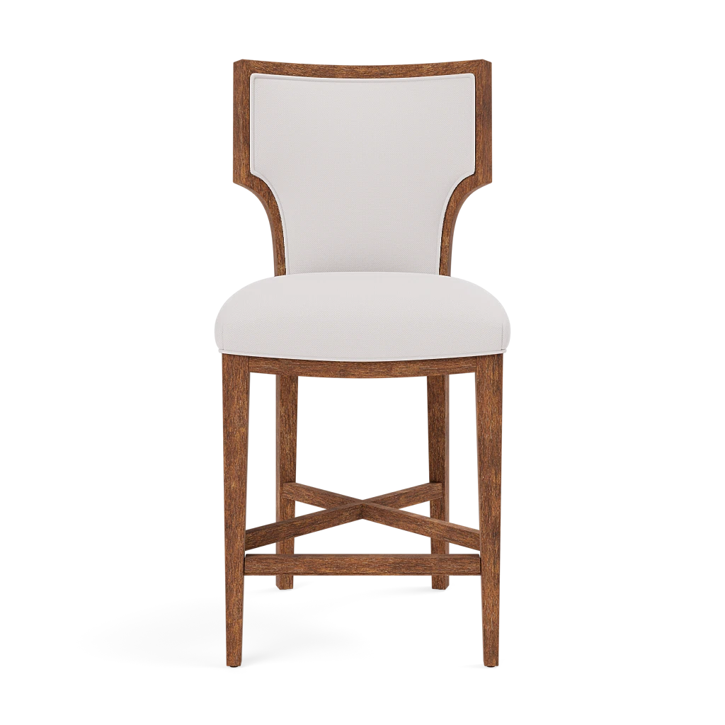 Carleen Counter Stool - Vintage Brown Wood