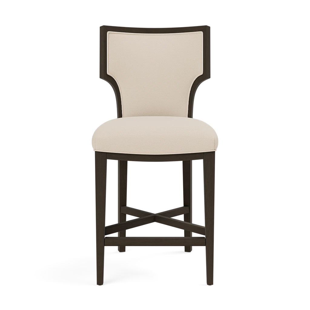 Carleen Counter Stool - Dark Gray Wood