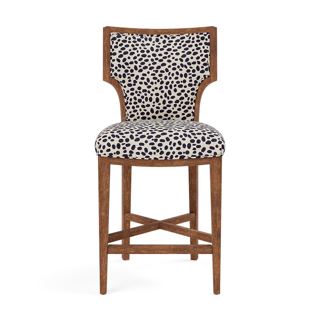 Carleen Counter Stool - Vintage Brown Wood