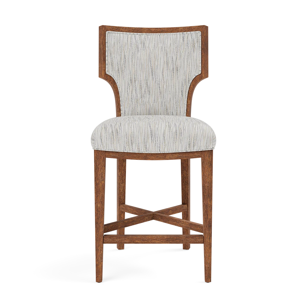 Carleen Counter Stool - Vintage Brown Wood