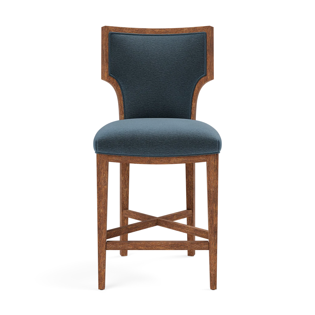 Carleen Counter Stool - Vintage Brown Wood