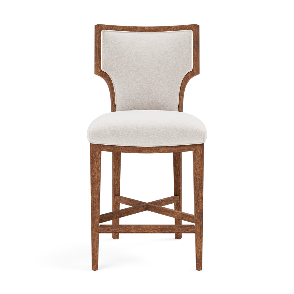 Carleen Counter Stool - Vintage Brown Wood