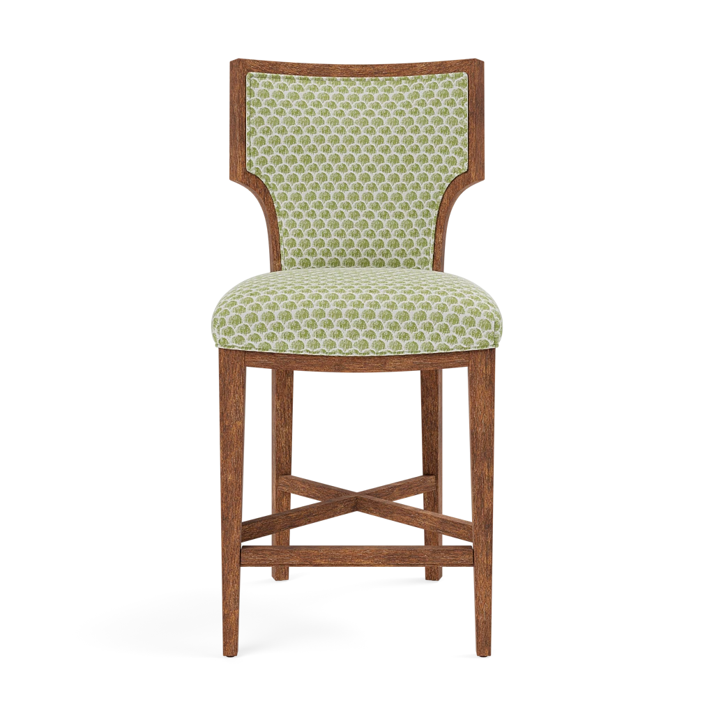 Carleen Counter Stool - Vintage Brown Wood