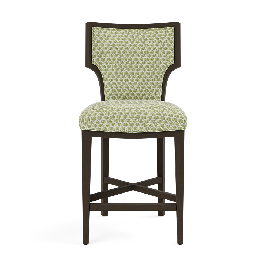 Carleen Counter Stool - Dark Gray Wood