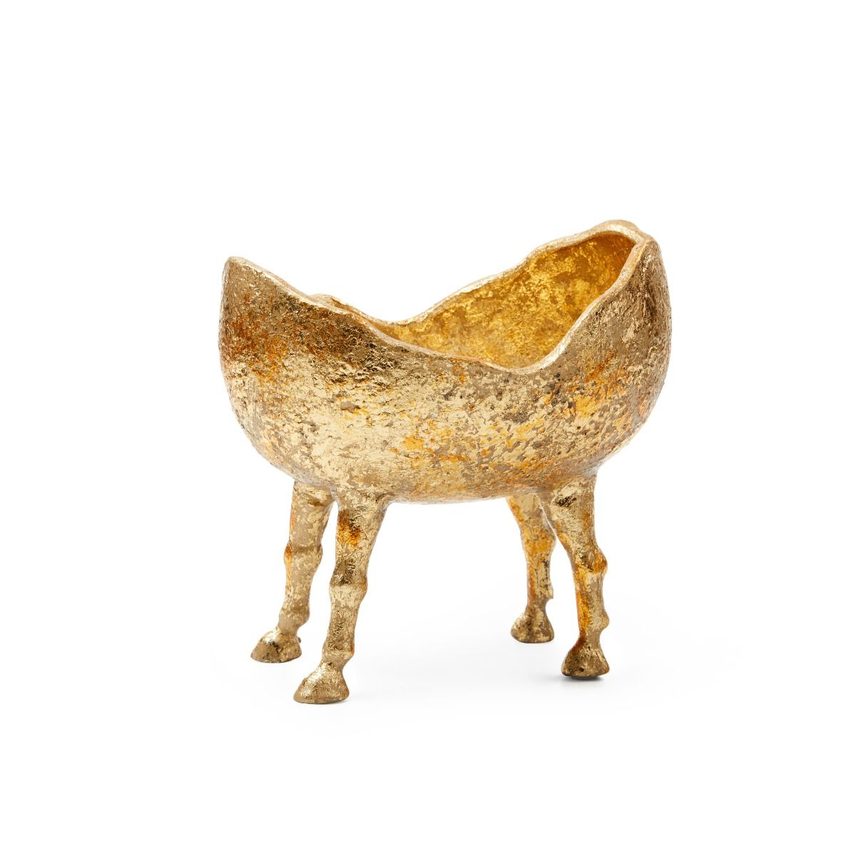 Gold Leaf Belmont Bowl